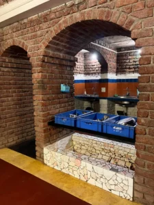 Dining Hall Dish Washing Area