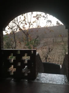 One Star View From an Arch & Brick Jali - SPS